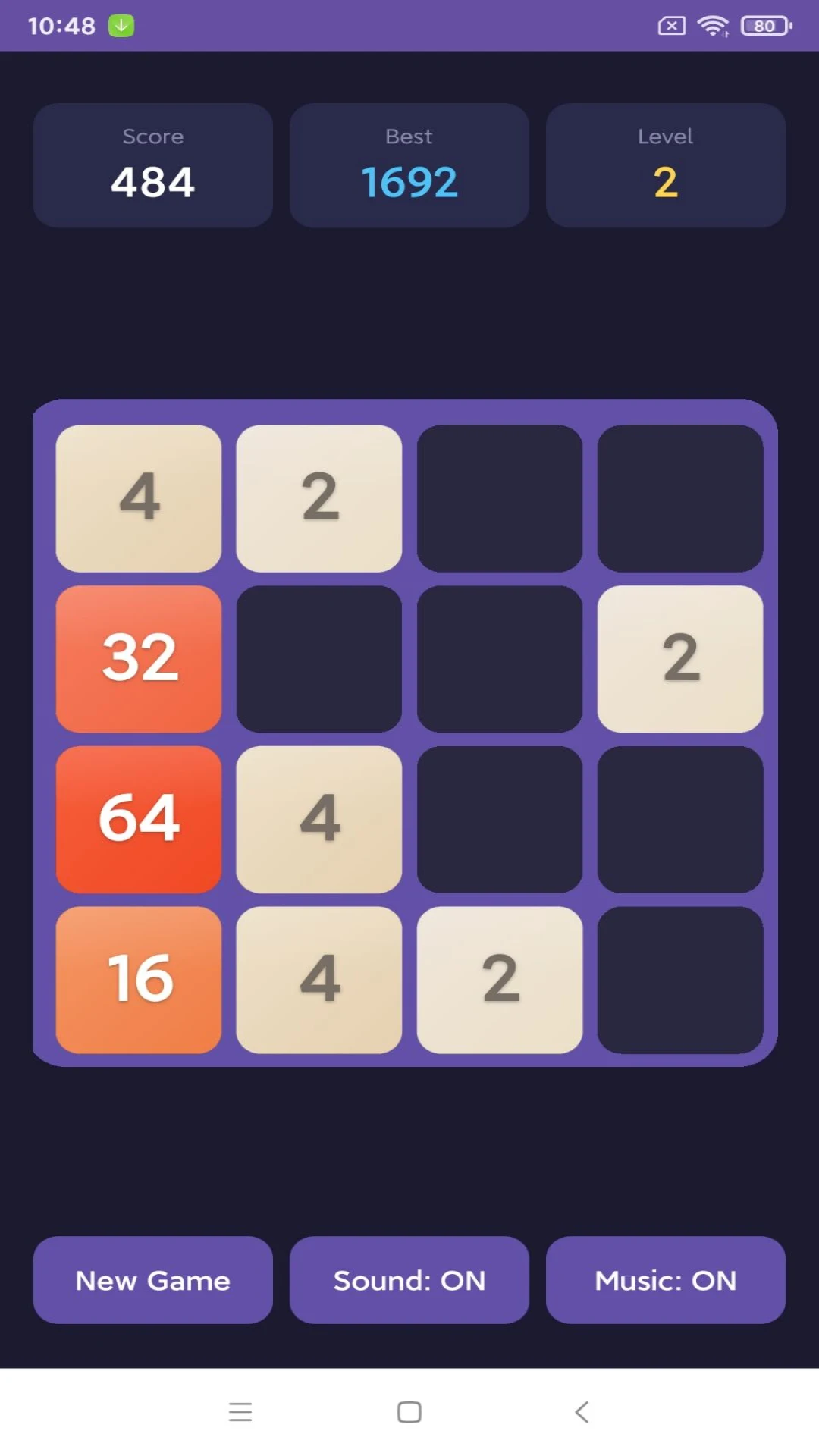 2048 Cube: Number Merge Game screenshot