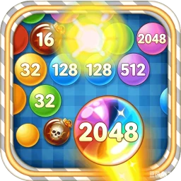 Symbol von 2048 Bubble: Number Merge Ball